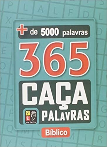 LIVRO - 365 CAÇA PALAVRAS - PÉ DA LETRA