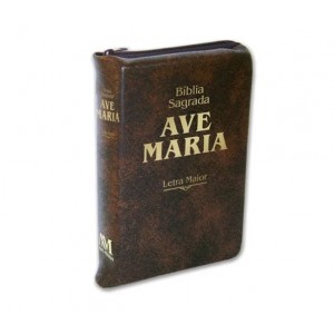 BIBLIA AVE MARIA LETRA MAIOR REF. 312